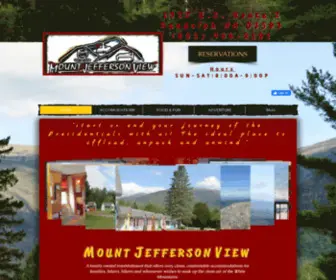 Mountjeffersonview.com(Mount Jefferson View) Screenshot