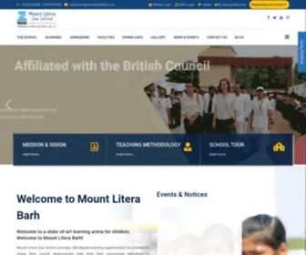 Mountliterabarh.com(Mount Litera Zee School) Screenshot