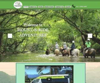 Mountnride.com.au(HOME) Screenshot