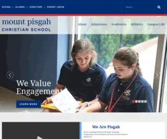 Mountpisgahschool.org(Mount Pisgah Christian School) Screenshot