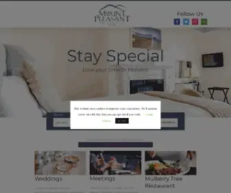 Mountpleasanthotel.co.uk(Mount Pleasant Hotel) Screenshot