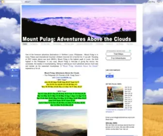 Mountpulagadventures.com(Mount Pulag) Screenshot