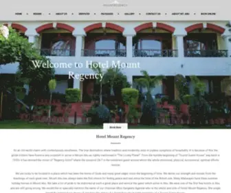 Mountregency.in(Hotel Mount Regency) Screenshot