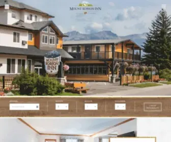Mountrobsoninn.com(Mount Robson Inn) Screenshot