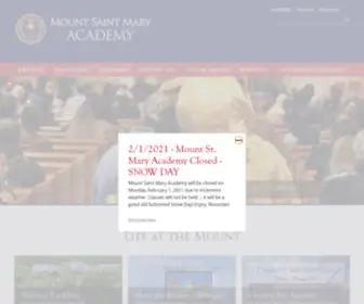 Mountsaintmary.org(Mount Saint Mary's Academy) Screenshot