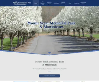 Mountsinaicemetery.com(Mountsinaicemetery) Screenshot