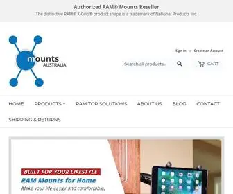 Mounts.net.au(Authorized RAM Mounts Reseller) Screenshot