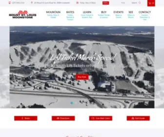 Mountstlouis.com(Mount St. Louis Moonstone) Screenshot