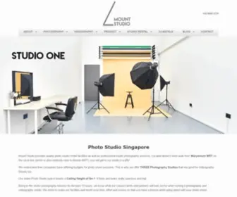 Mountstudio.com.sg(Photo Studio Singapore) Screenshot