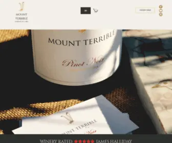 Mountterriblewines.com.au(Mount Terrible Wines I Pinot Noir I Jamieson Victoria) Screenshot