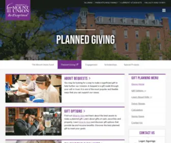 Mountuniongift.org(Mountuniongift) Screenshot