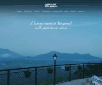 MountXanadu.com(Mount Xanadu Luxuary Holiday Resort Wayanad) Screenshot