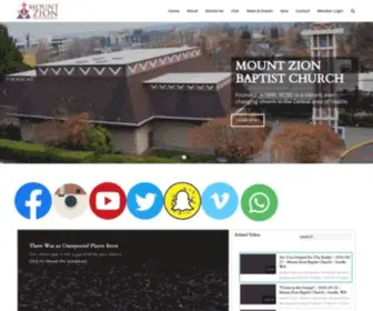 Mountzion.net(Seattle, WA) Screenshot