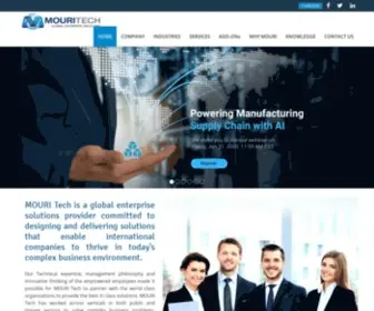 Mouritech.com(MOURI Tech) Screenshot