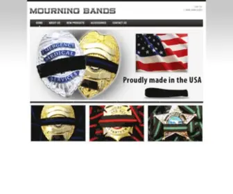 Mourningbands.net(Mourning Bands) Screenshot