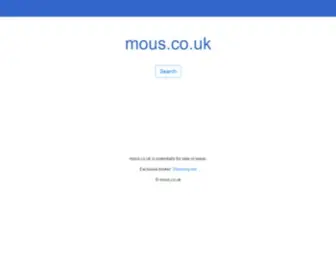 Mous.co.uk(mous) Screenshot