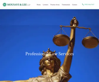 Mousavilee.com(Mousavi & Lee) Screenshot