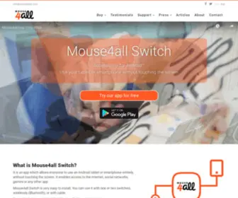 Mouse4ALL.com(Accessibility for all) Screenshot