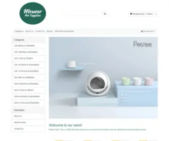 Mouserpets.com(Mouser Pet Supplies) Screenshot