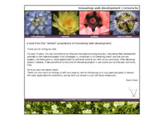 Mousetrap.ca(Web designers) Screenshot