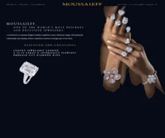 Moussaieff-Jewellers.com(Exclusive designer jewellery in London by Moussaieff. High) Screenshot