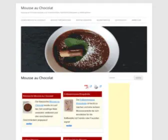 Mousse-AU-Chocolate.de(Mousse) Screenshot