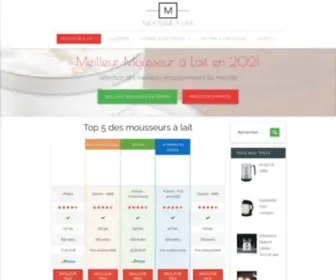 Mousseur-A-Lait.com(Comparatif) Screenshot