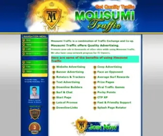 Mousumitraffic.com(Mousumi Traffic) Screenshot