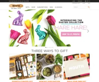 Mouth.com(Mouth // Curated Gift Boxes // Cool Subscriptions // Small) Screenshot