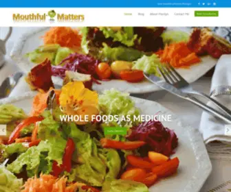 Mouthfulmatters.com(Front Page) Screenshot