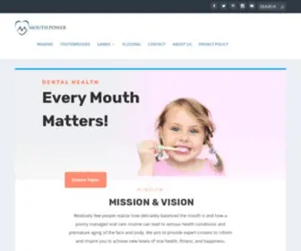 Mouthpower.org(Dental Health) Screenshot