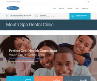 Mouthspa.com.ng(Mouth Spa Dental Clinic) Screenshot