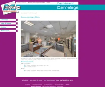 Mouton-Carrelages.com(Mouton Carrelages) Screenshot