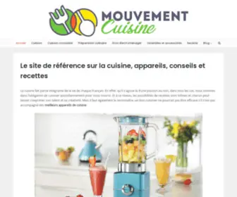 Mouvement-Cuisine.com(Mouvement Cuisine) Screenshot