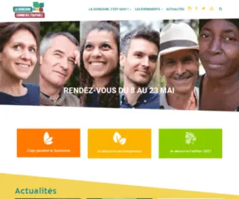 Mouvement-Equitable.org(La Quinzaine du commerce équitable) Screenshot