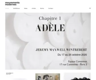 Mouvementsmodernes.com(Mouvements Modernes) Screenshot