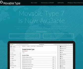 Movabletype.com(Movable Type) Screenshot