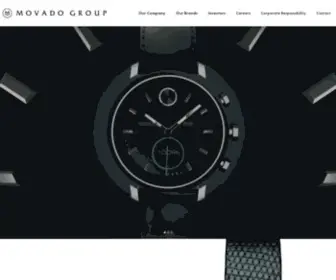 Movadogroup.com(Movado Group Inc) Screenshot
