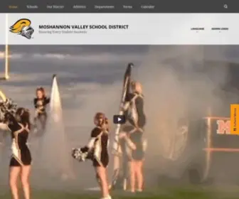 Movalley.org(Moshannon Valley School District) Screenshot