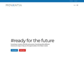 Movantia.com(MOVANTIA Strategic Consulting for Startups & Brands) Screenshot