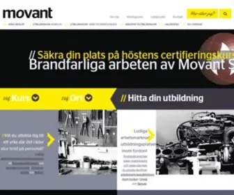 Movant.se(Hitta din utbildning) Screenshot