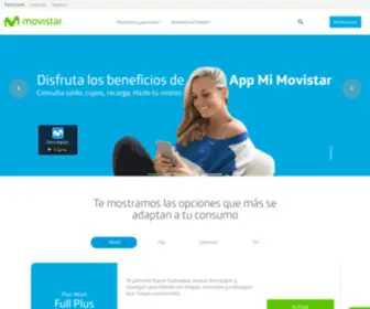 Mov.com.ve(Movistar venezuela) Screenshot