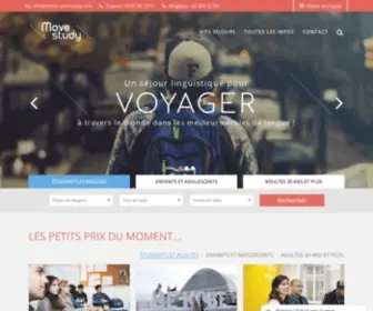 Move-AND-Study.com(Voyage linguistique) Screenshot