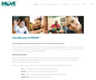 Move-International.org(MOVE International) Screenshot