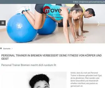 Move-Personal-Training.de(Personal Trainer Bremen) Screenshot