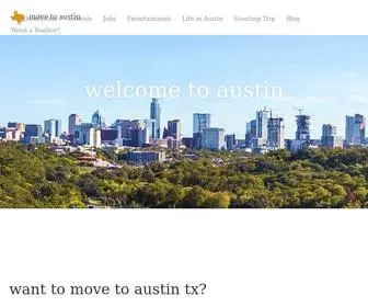 Move-TO-Austin.com(A guide to moving to the best little city in Texas) Screenshot