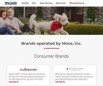 Move.com(Find out more about the brands. Our network includes) Screenshot