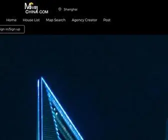 Move2China.com(Housing Platform) Screenshot