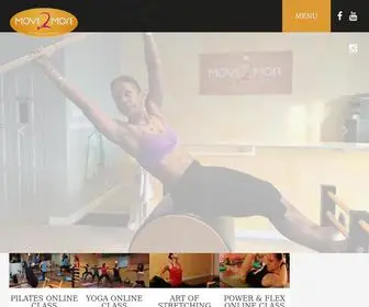 Move2More.com(MIND, BODY AND FITNESS) Screenshot