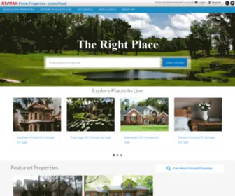 Move2Pinehurst.com(Pinehurst, Southern Pines, and Seven Lakes, Real Estate) Screenshot